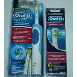 BRAUN B Vitality Floss Action Rechargeable Toothbrush Heads